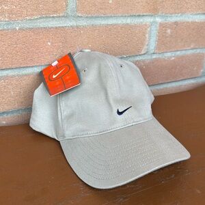 Vintage Nike Center Swoosh Hat / Y2K / New / Beige